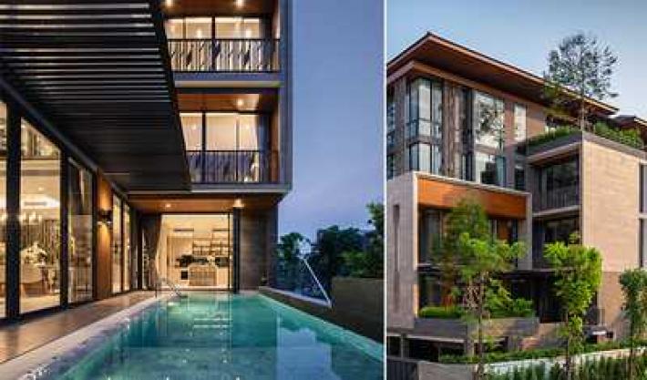 **Luxury house Pool Villa for rent  Anina Villa Sathorn-Yenakart พร้อมลิฟต์สระว่ายน้ำส่วนตัว **