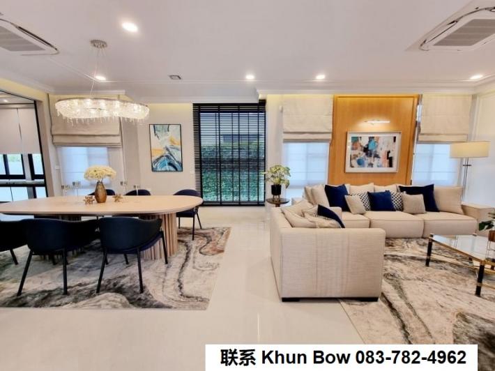 Code CC 1314 Rent a luxury house  Project  Nantawan Rama 9   Rent price 650000 ใกล้ Brighton International School 