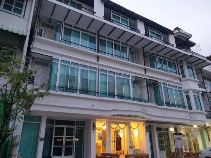 ให้เช่าอาคาร 900 ตรม. มีห้องพัก 24 ห้อง ใกล้ MRT สุทธิสาร เหมาะทำเป็นที่พัก โรงแรม เฟอร์ครบพร้อมอยู่