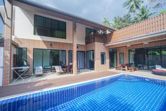 Pool villa house for sale Location  Lipa Noi Koh Samui
