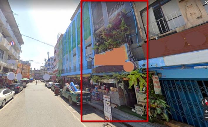  Cafe สูตรทำร้านอาหาร กาแฟ ทำเลค้าขายร้าน 4ชั้น 3นอน 2น้ำ 3แอร์  39ตรว. 380ตรม. วัดพิชัยสงครามตลาดสด MRT ปากน้ำ 600 m. ให้เช่าตึกแถว