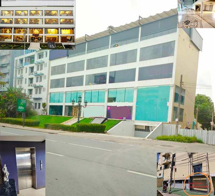 ให้เช่าอาคารโชว์รูม 6 ชั้น เอกมัย พระราม9 เพชรบุรี RCA in CBD  พาณิชย์ มีลิฟท์2ตัว 2,720 ตรม. 125 ตร.​วา 