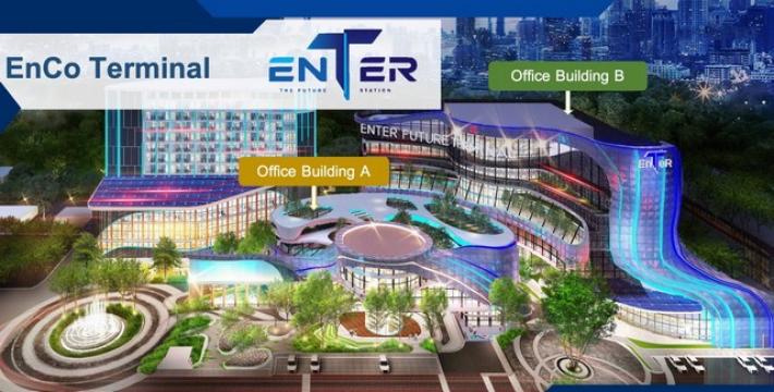 ให้เช่า อาคารสำนักงานและพื้นที่ ส่วน พลาซ่า ดอนเมือง ENCO Terminal (Enter)